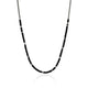 Heishi Black Onyx Chain Necklace