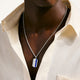John Hardy Men's Sterling Silver Lapis Lazuli Pendant Necklace