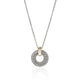 14K Yellow Gold & Sterling Silver Icon Link Necklace