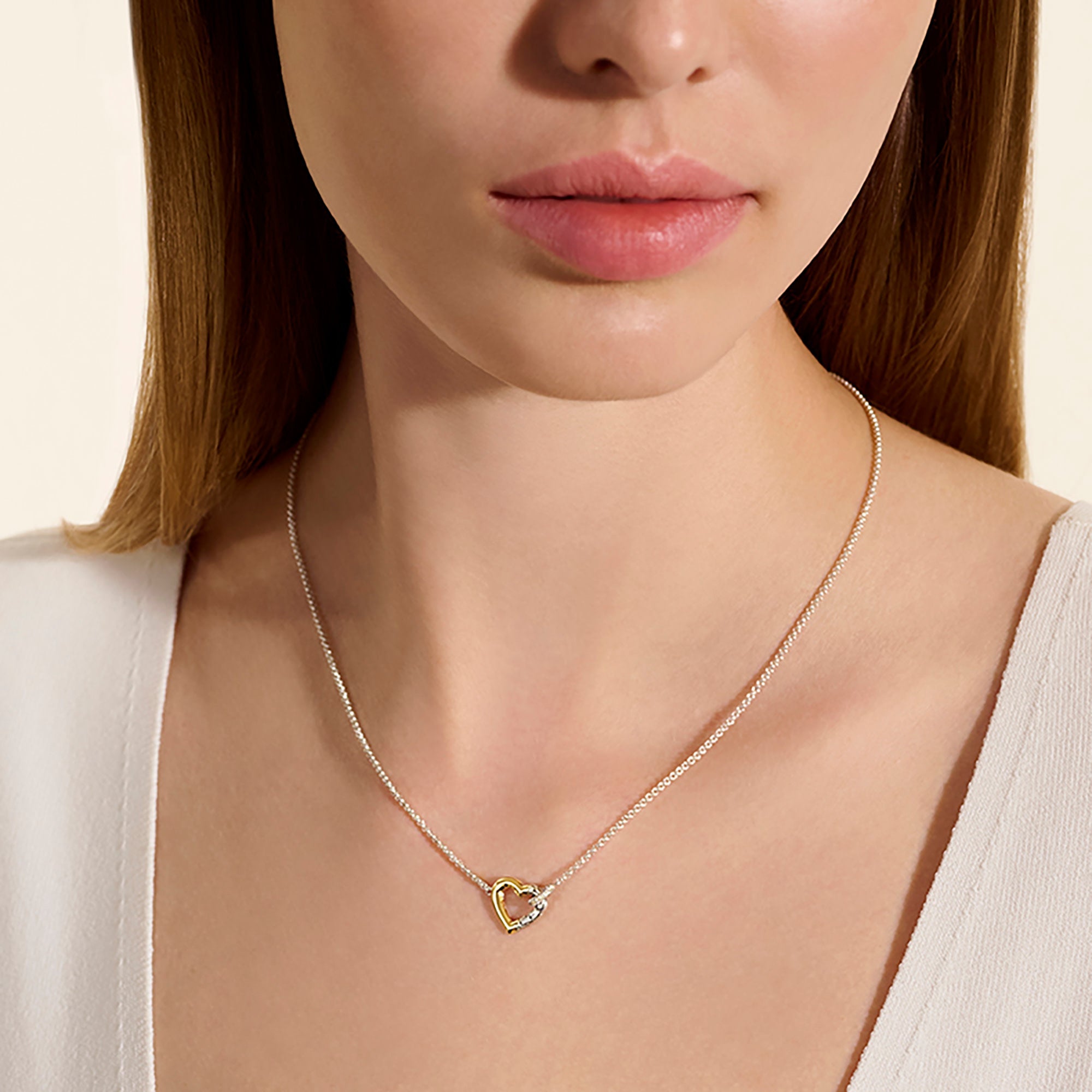 Heart Link Necklace