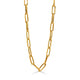 Yellow Gold 18" Paperclip Chain