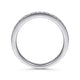 Channel Set Diamond Wedding Band