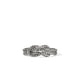 John Hardy Sterling Silver Love Knot Chain Ring