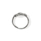 John Hardy Sterling Silver Love Knot Chain Ring