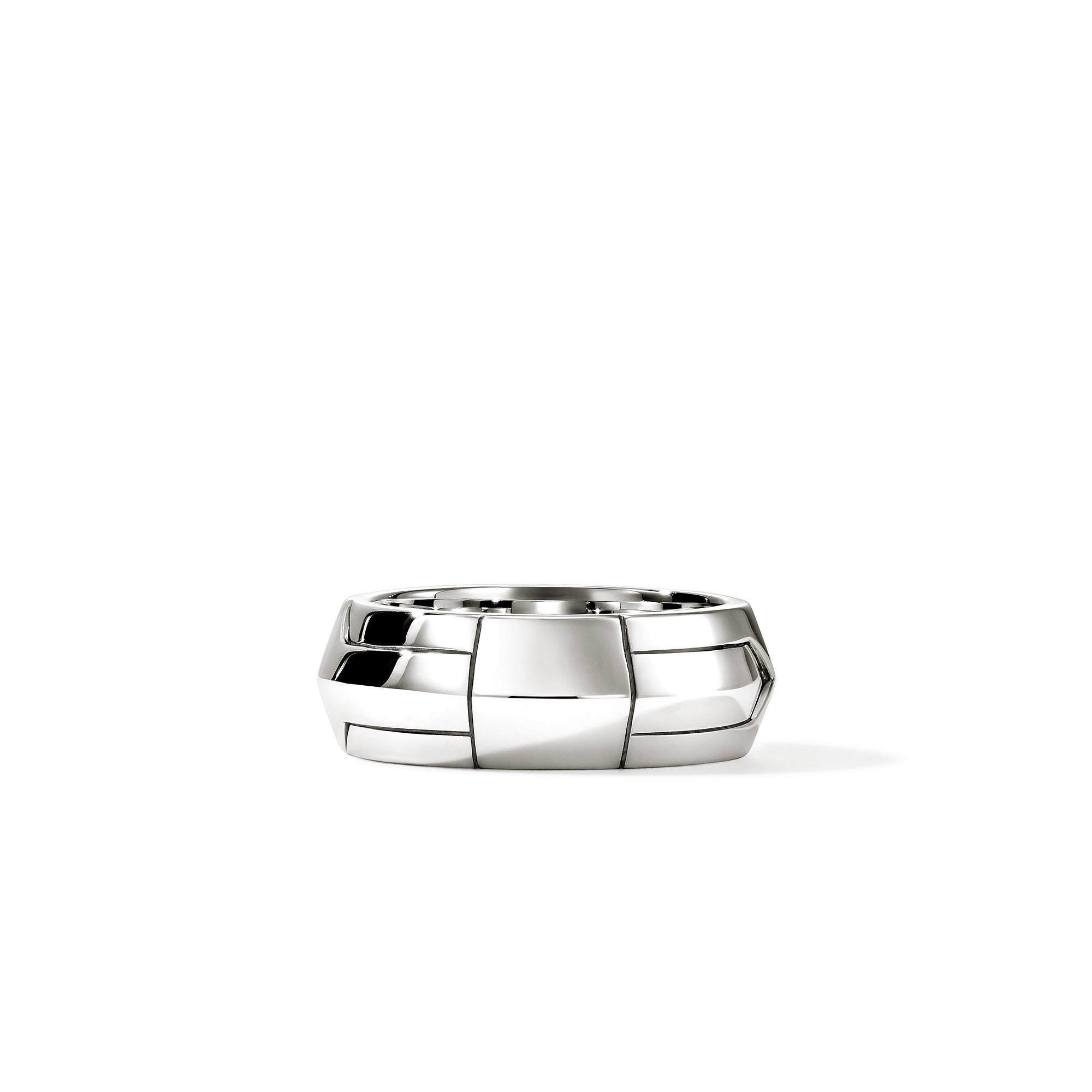 John Hardy Men's Sterling Silver Icon 50 Band Ring