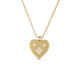 Venetian Princess Small Heart Medallion Necklace