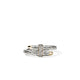 Yellow Gold & Sterling Silver Spear Diamond Wrap Ring