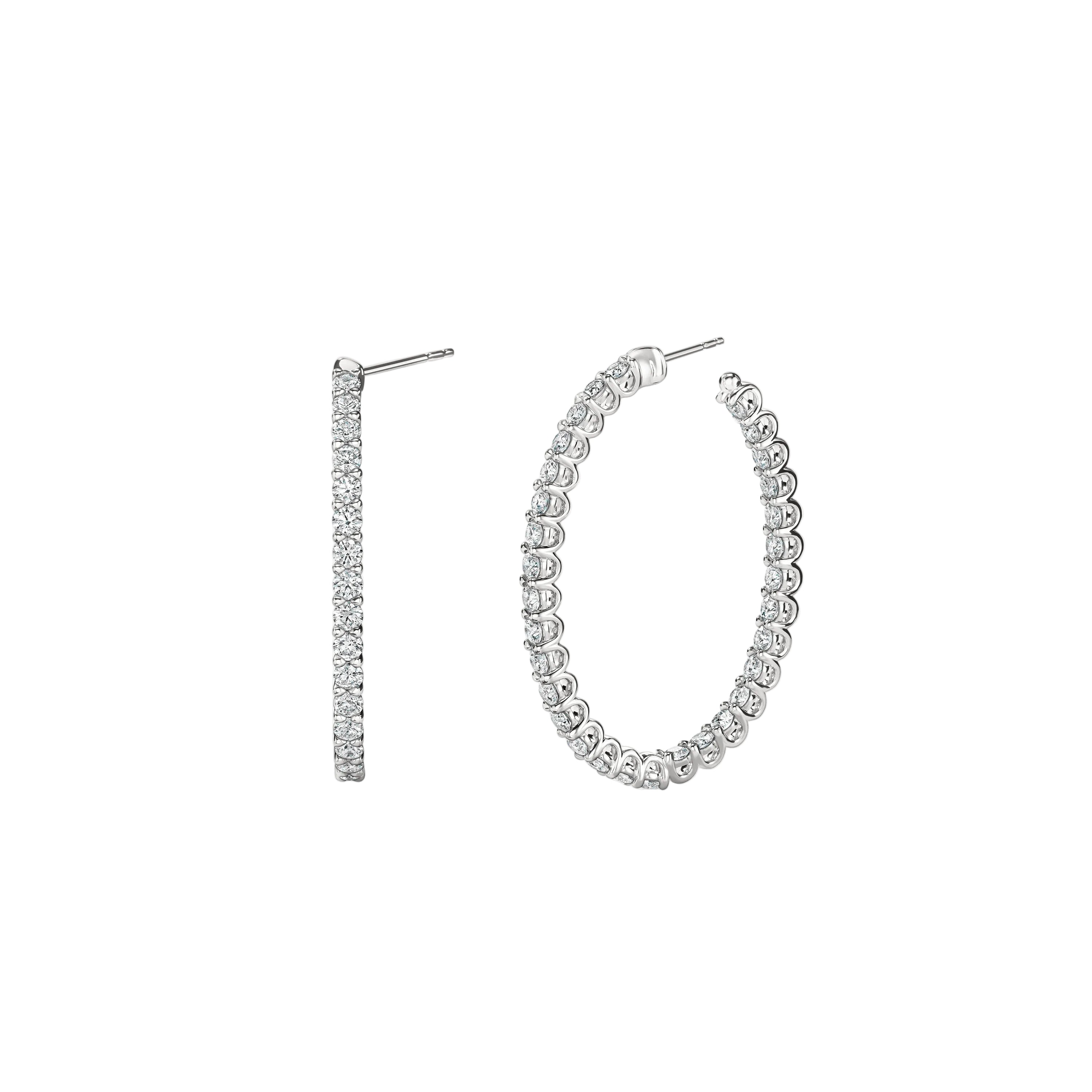Inside Out Hoop Earrings