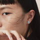 Tessa Diamond Circle Stud Earrings
