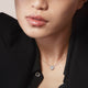 Tessa Diamond Circle Necklace