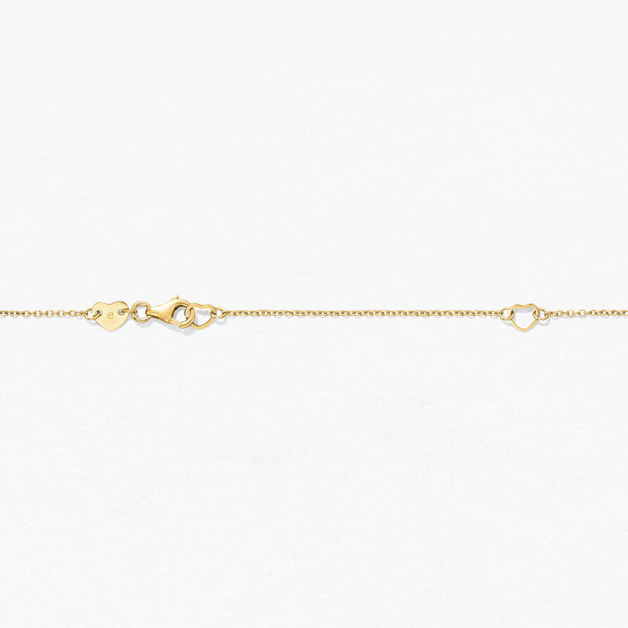 Tessa Diamond Circle Necklace