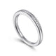 Channel Set Diamond Wedding Band