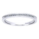 Channel Set Diamond Wedding Band