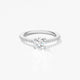 Camilla HOF Engagement Ring with Diamond Band