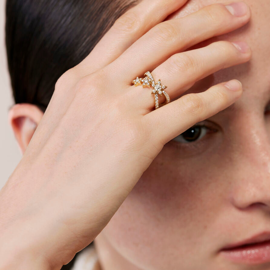 White Gold Illa Star of the Show Diamond Ring