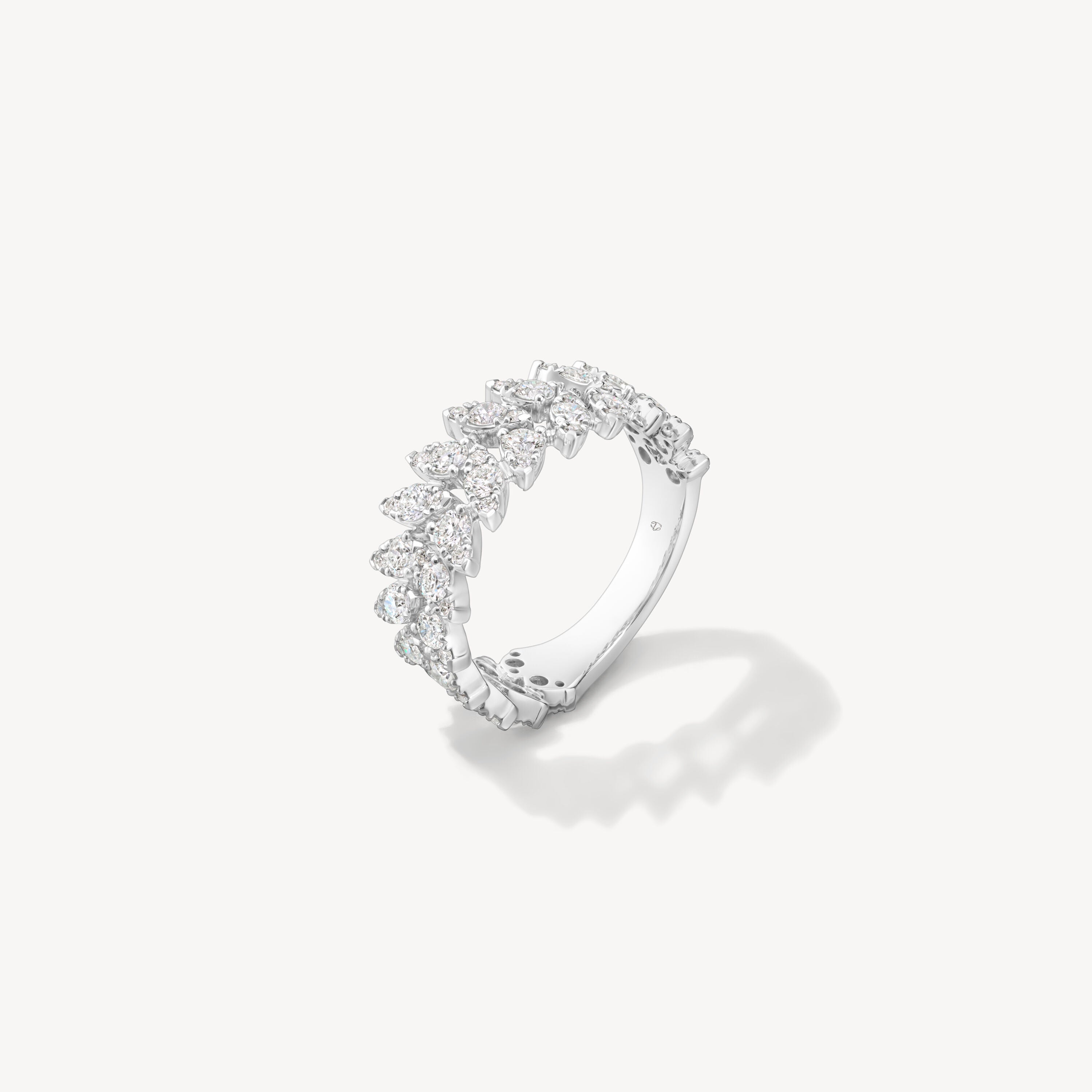Aerial Double Dewdrop Ring
