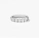 White Gold Signature 5 Stone Diamond Band