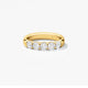Yellow Gold Signature 5 Stone Diamond Band