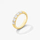 Yellow Gold Signature 5 Stone Diamond Band
