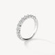 White Gold Signature 11 Stone Diamond Band