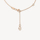 Yellow Gold Dream Circle Diamond Pendant Necklace