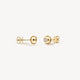 Yellow Gold Diamond Dream Solo Stud Earrings