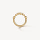 Yellow Gold Diamond Dream Bypass Ring