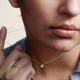 Yellow Gold Dream Solo Diamond Pendant Necklace
