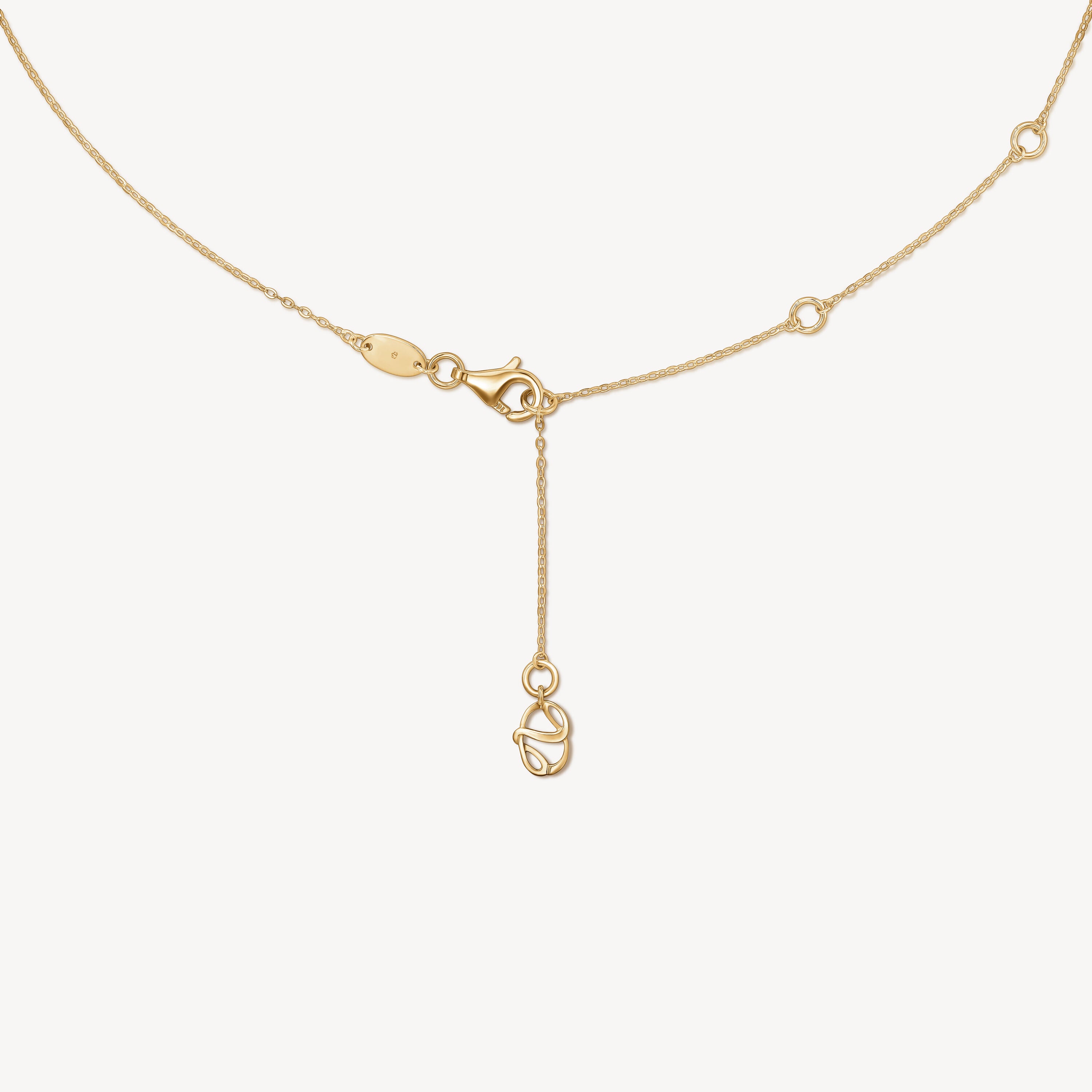 Yellow Gold Dream Solo Diamond Pendant Necklace
