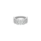 Regal Bezel Triple Ring
