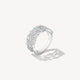 Regal Bezel Triple Ring