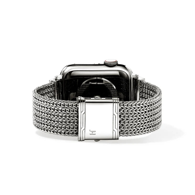 Sterling Silver 18MM Smart Watch Strap