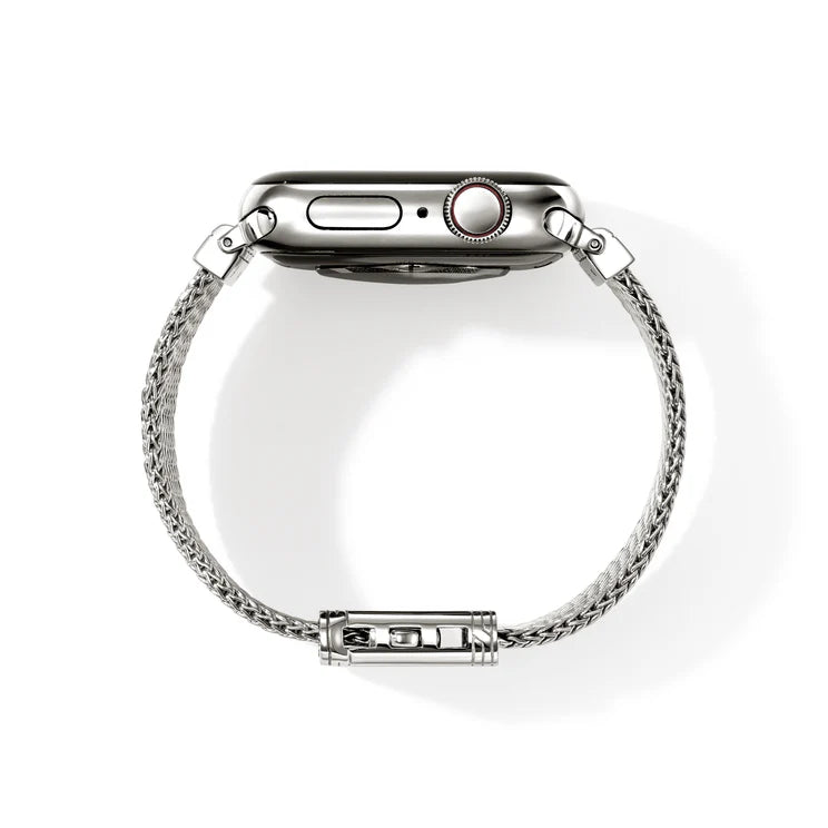 Sterling Silver 18MM Smart Watch Strap