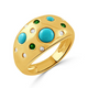 Colored Stone Rings  -  Women'