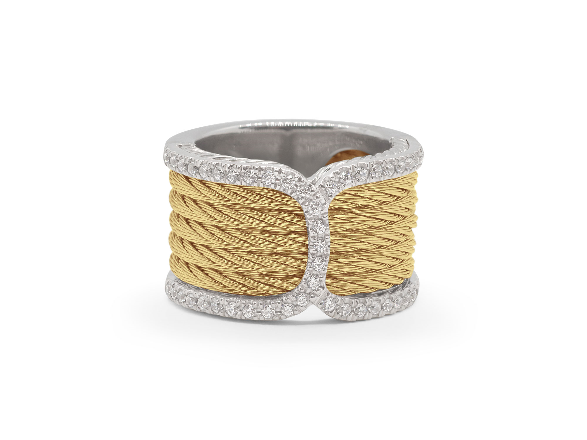 Yellow Cable Ambit Diamond Ring