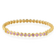 Pink Sapphire Bangle Bracelet