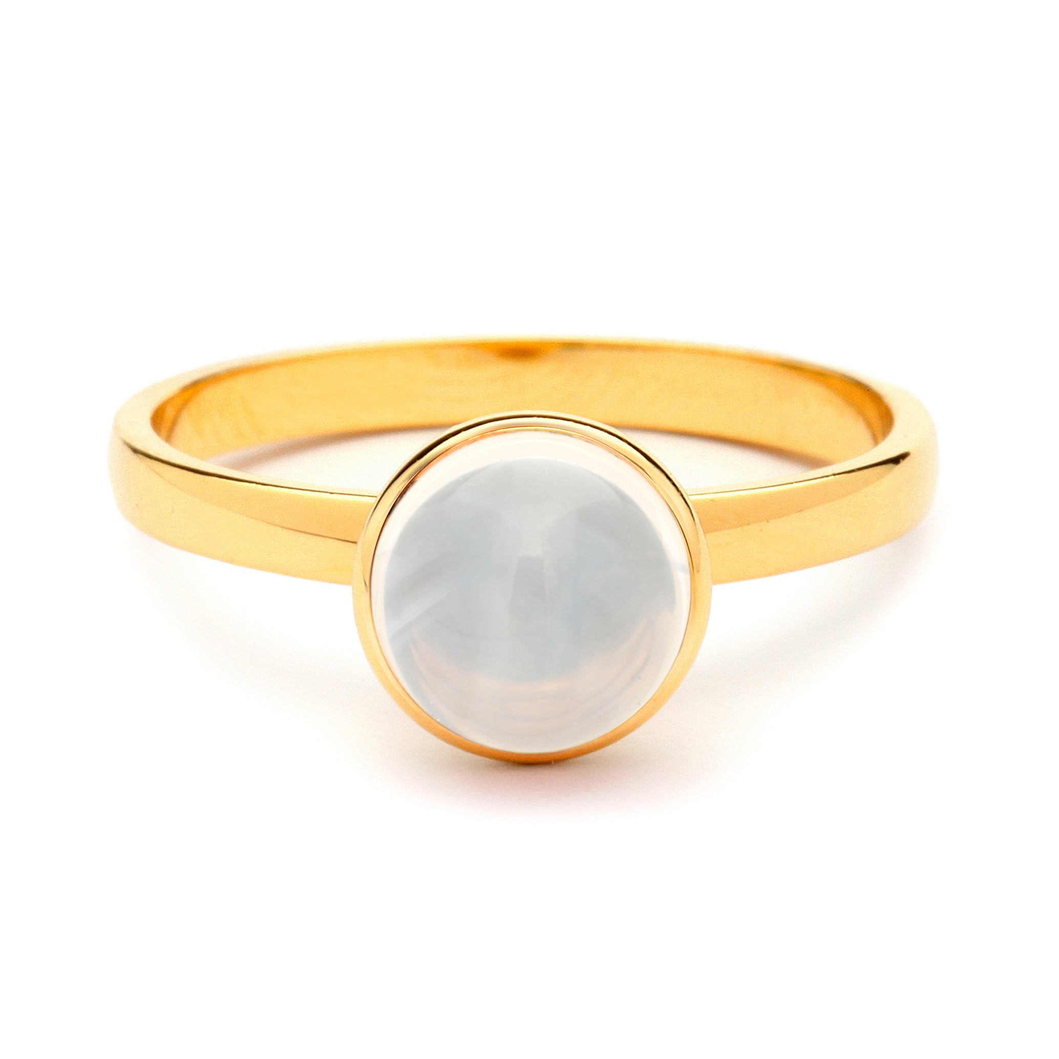 Candy Small Stacking Moon Quartz Baubles Ring