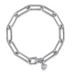 Sterling Silver Bujukan Link Bracelet