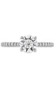 Camilla HOF Engagement Ring with Diamond Band