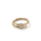 Yellow Gold Diamond Spear Ring