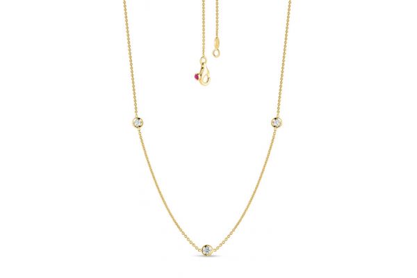 Diamonds By The Inch 3-Station Necklace