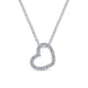 Open Heart Necklace
