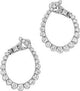 Aerial Regal Small Diamond Hoops