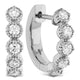 Hearts On Fire Diamond Bar Huggies