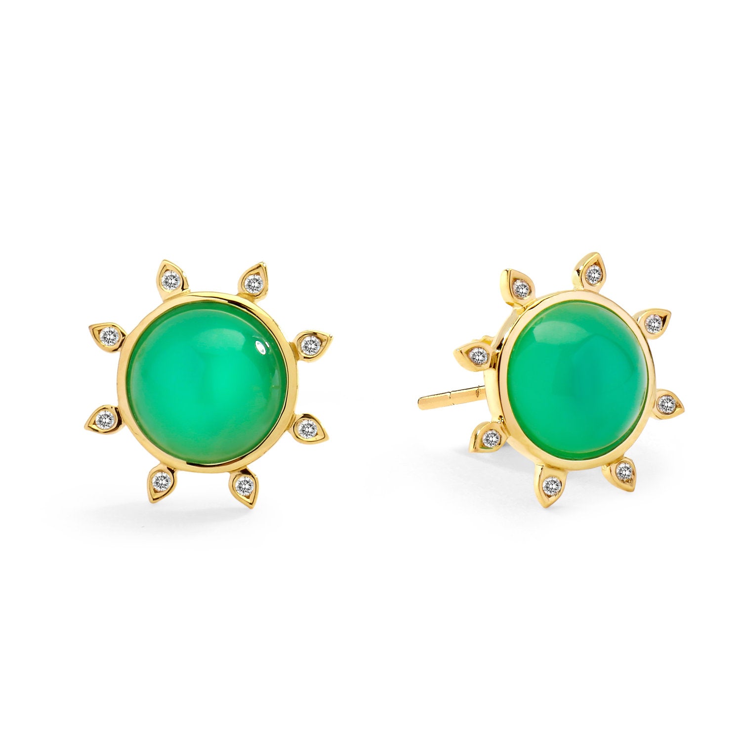 Colored Stone Earring