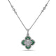 Emerald and Diamond Necklace