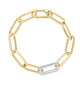 Diamond Link Chain Bracelet