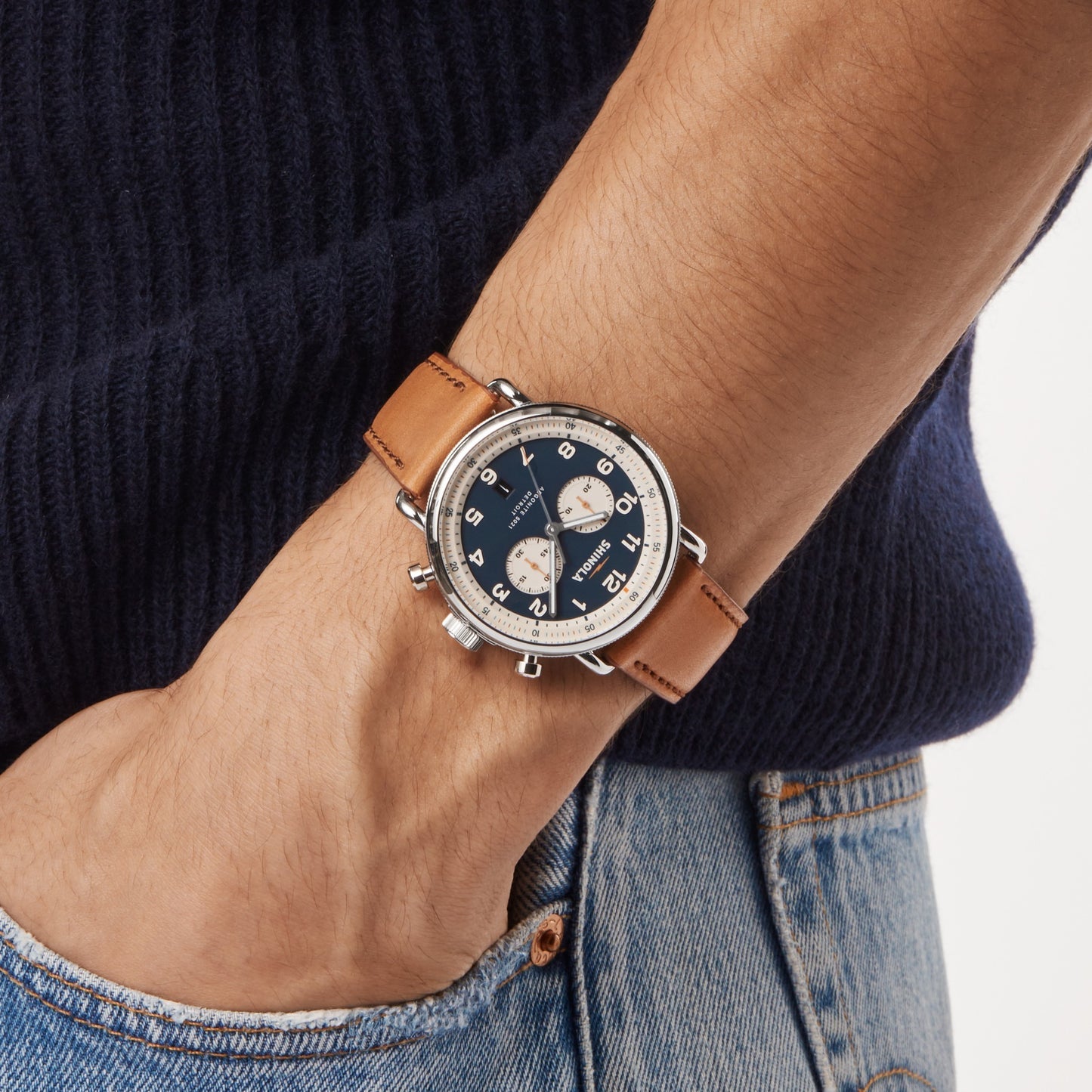 Canfield C56 43MM Chronograph Watch