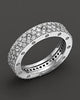 Pois Moi Pave Diamond Eternity White Gold Ring