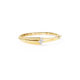 Love In Verona Diamond Flower Double Band Bangle